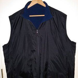 Men's Reversible Fleece Vest XL
